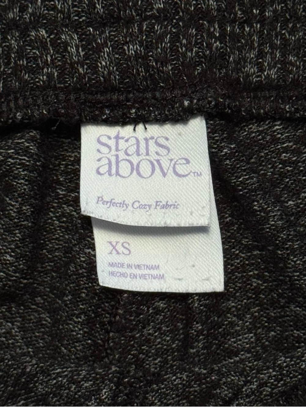 Stars Above Dark grey lounge shorts - Picture 3 of 3